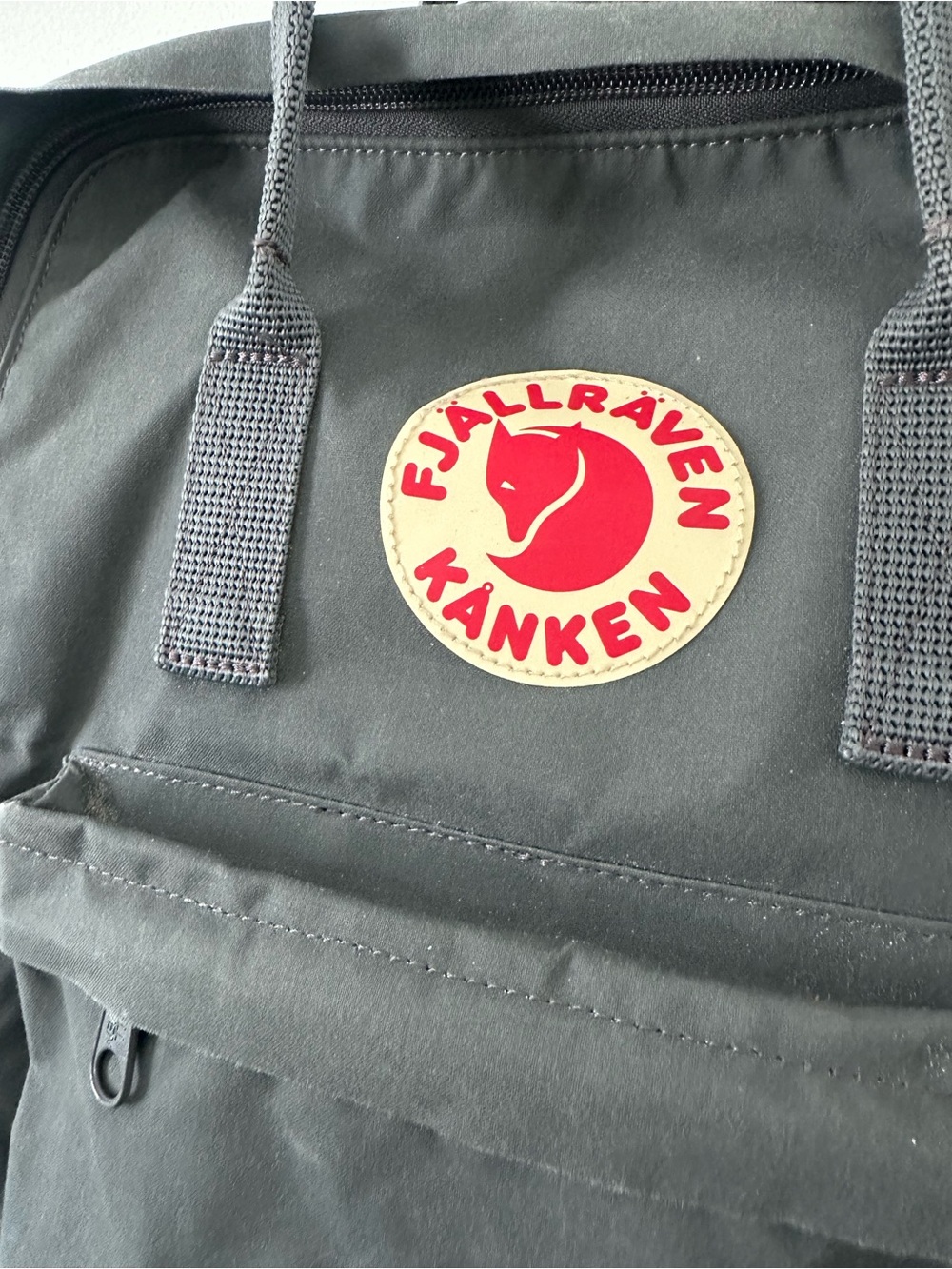 Fjallraven Kanken Blue Grey Backpack - Picture 3 of 7
